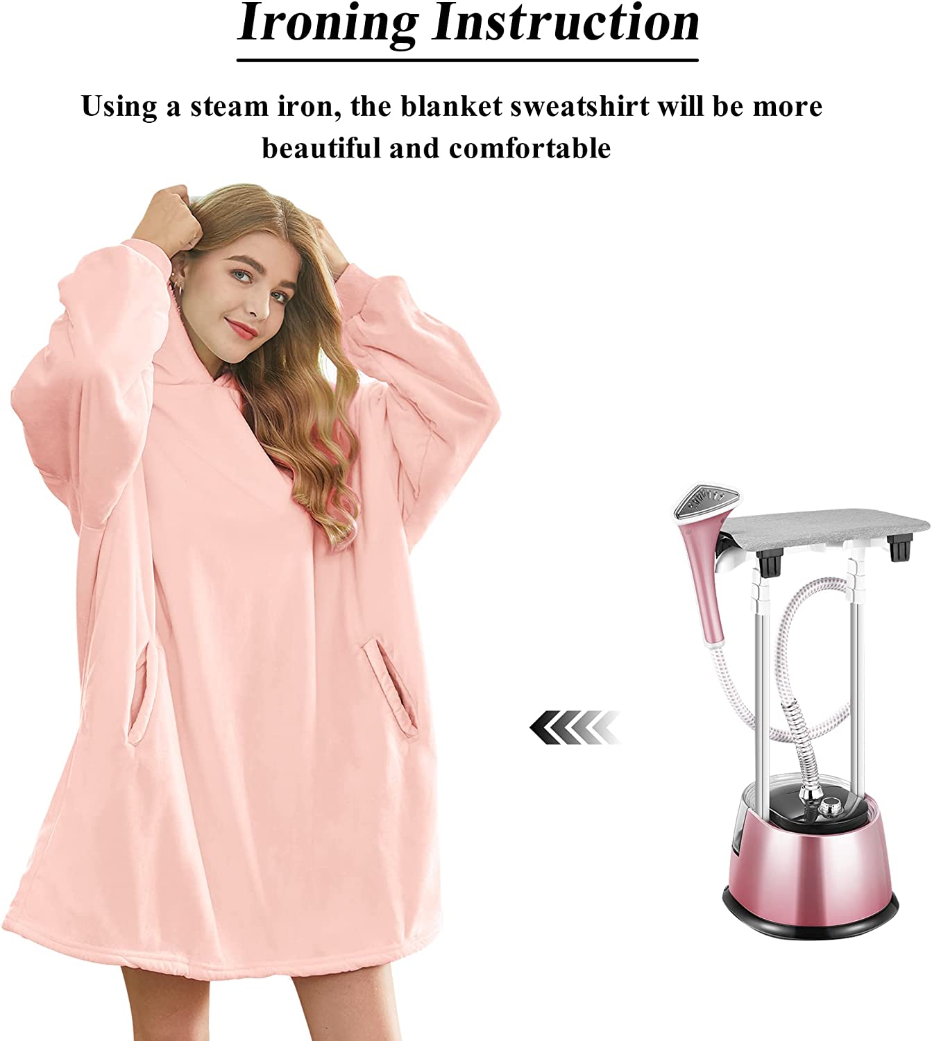 Felicigeely Blanket Sweatshirt,Oversized Fleecehug Hoodie Wearable Blanket,Soft Warm Comfortable Giant Front Pocket for Adults Men Women Teens Friends