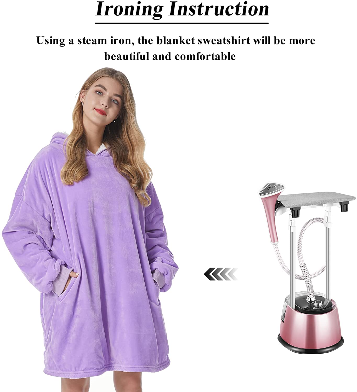 Felicigeely Blanket Sweatshirt,Oversized Fleecehug Hoodie Wearable Blanket,Soft Warm Comfortable Giant Front Pocket for Adults Men Women Teens Friends